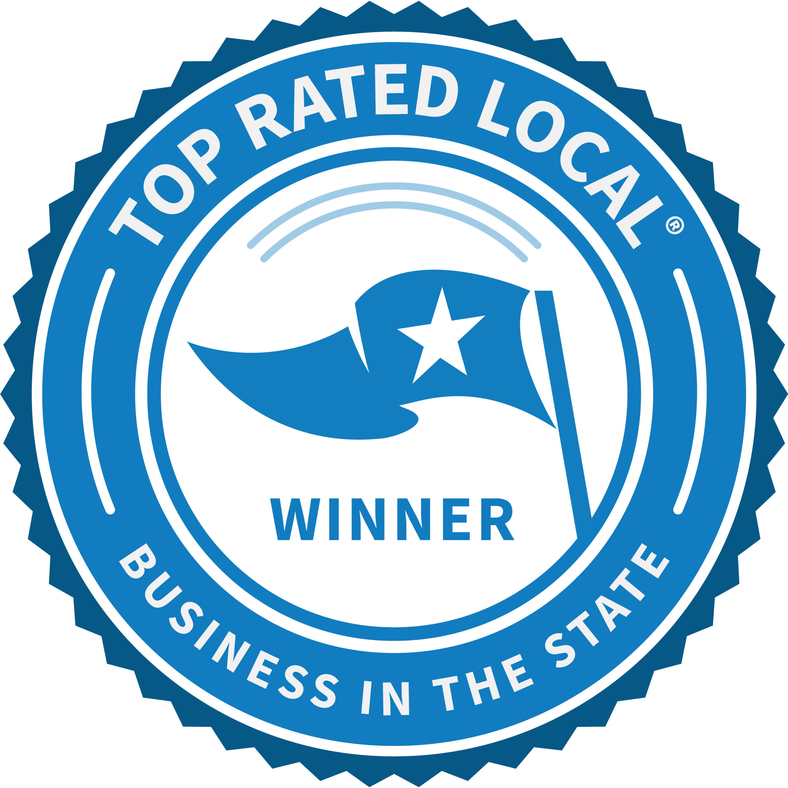 Top Rated Local winner badge